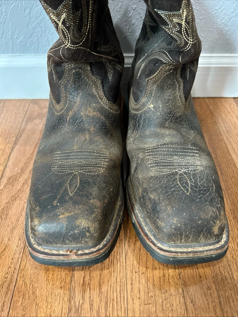 Ariat Workhog Work Boots Composite Toe Men’s Size 10 EE Brown